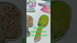 Paddenstoelen zelf maken voor in je junk of art journal junkjournal painting diy scrapbooking [upl. by Htebasil989]