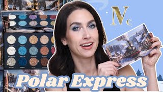 NEW NOMAD COSMETICS POLAR EXPRESS  2 Looks Swatches amp Comparisons [upl. by Clovis]