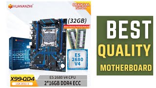 Best Motherboard  HUANANZHI X99 QD4 LGA 2011 3 XEON X99 Motherboard Review in 2024 [upl. by Griffiths]