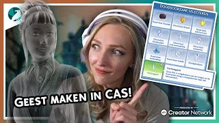 EEN GEEST WORDEN 👻  Sims 4 Leven amp Dood • Creëer een Sim Overzicht [upl. by Alaunnoif]