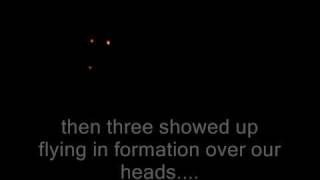 2012  UFOlightships footage taken Mitcham UK on 5th August 2009 [upl. by Nett]