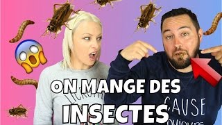 ♡• ON MANGE DES INSECTES   LOIC ME FAIT PLEURER  •♡ [upl. by Ttessil]