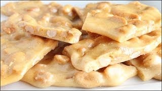 How to Make Peanut Brittlein the Microwave [upl. by Leuamme]