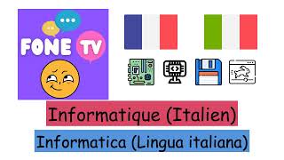 Informatique Italien frit [upl. by Anayia]