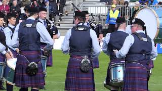 Lomond amp Clyde Pipe Band  The World Pipe Band Championships [upl. by Orodoet]