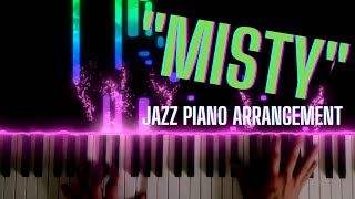 quotMistyquot  Erroll Garner jazz piano arrangement [upl. by Akcirederf57]