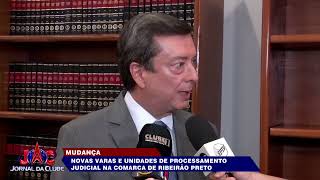 Novas varas e unidades de processos judicias na Comarca de RP  Jornal da Clube 2ª Edição 241024 [upl. by Llehsyar]