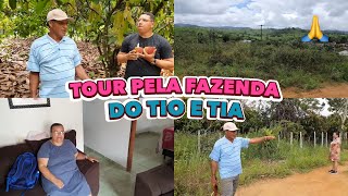 TOUR PELO SÍTIO DO TIO E DA TIA🥳O GRANDE SONHO SE REALIZOU GLÓRIA A DEUS 🙏 [upl. by Ertnod]