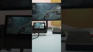 GPD G1 connected to GPD WIN 3 handheld for game testing [upl. by Jeddy650]