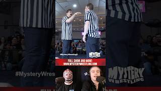 Referee Psycho Mike wrestling prowrestling comedy referee eviluno rjcity livestream [upl. by Auoh]