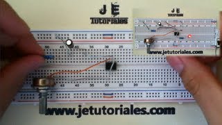 Tutorial  Creación de un Temporizador Astable con 555  Paso a Paso [upl. by Ahsikram]