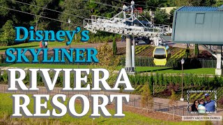 Disney SKYLINER GONDOLA Service from RIVIERA RESORT in 4K [upl. by Aihcrop527]