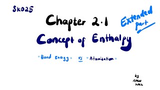 Bond Dissociation Energy vs Enthalpy of Atomisation  Chapter 21 extended  SK025  AMNClan [upl. by Nnadroj710]