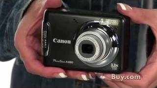 Canon PowerShot A480 10 Megapixel Digital Camera Review [upl. by Llemart981]