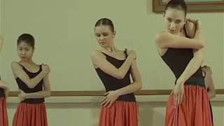 Vaganova Academy character dance exam Class of Strogaya Alisa Mikhailovna Me in the middle [upl. by Neeoma420]