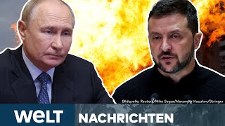 PUTINS KRIEG Wolodymyr Selenskyj warnt Vereinte Nationen vor russischer Atomkatastrophe  STREAM [upl. by Erv]