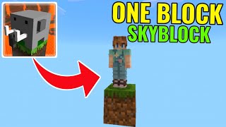 How To INSTALL ONE BLOCK SKYBLOCK in CRAFTSMAN BUILDING CRAFT [upl. by Neerom]