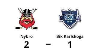 Nybro Viking  Karlskoga IK 21  Allsvenskan Hockey Höjdpunkter [upl. by Naiviv]