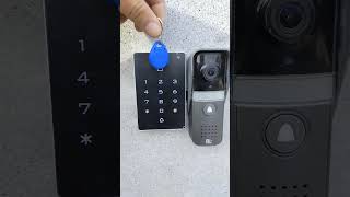 Access control SMART tuya İP rəqəmli kod kart blok WiFi  telefonla qapının açlması [upl. by Jacobs]