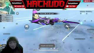 FREE FIRE HACKUDO GAMER JOGANDO COM ESCRITOS [upl. by Irahs]