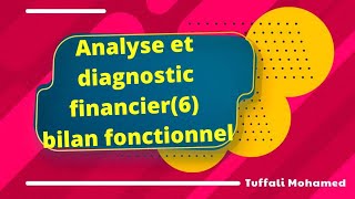 analyse et diagnostic financier s4 6  bilan fonctionnel [upl. by Charmane]