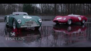 1952 Aston Martin DB3 amp 1959 Lister Costin Chevrolet  FISKENS [upl. by Demodena]