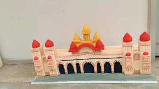 School Project  Mysore Palace Model [upl. by Eutnoj]