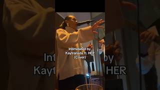 Intimidated by Kaytranada ft HER cover at Somm Bar cover singing live kaytranada HER [upl. by Scurlock]