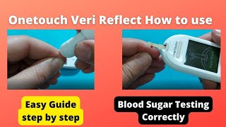 Onetouch verio reflect how to use [upl. by Llehsal349]