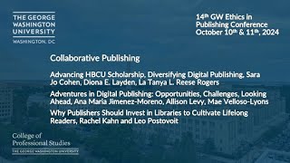 Collaborative Publishing GW Ethics in Publishing Conference 2024 [upl. by Adnamal]