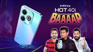 Infinix HOT 40i  16GB RAM 256GB ROM  8999  Loved by Tech Gurus  Sale from 21st Feb on Flipkart [upl. by Terle585]