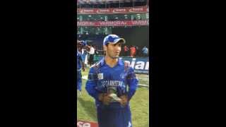 Arise Asia Cup 2014 Afghanistan moments after their victory against Bangladesh [upl. by Aelanej278]