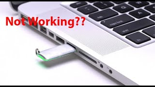 100 Working Fix Pen Drive Not Showing in My Computer or USB not recognize [upl. by Yllime180]