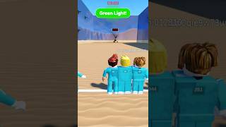 Red light green light squid game gameplay in roblox roblox shorts gaming youtube [upl. by Ardme]