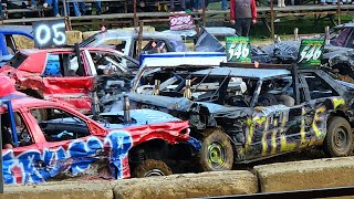 2024 ROUSE PROMOTIONS NOV 9th DEMOLITION DERBY CONNERSVILLE INDIANA FULLSIZE CLEAN UP CLASS [upl. by Maril202]