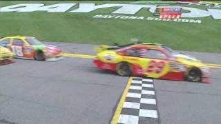 2010 Nascar Sprint Cup Daytona Gatorade Duel Jimmie Johnson Wins The First Duel [upl. by Xonel723]