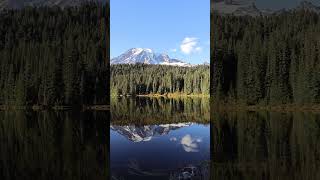 Mount Rainier and the Reflection Lake [upl. by Soph664]