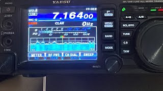 Yaesu 991 a funzione test dnr [upl. by Nilsoj]