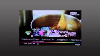 Video On Demand VOD  Panduan TV Baru Astro [upl. by Uhp]