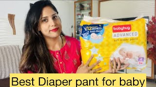 best affordable baby diaper 2024 babyhug soft diaper pants review in hindi [upl. by Anatniuq]