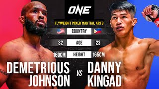 Demetrious Johnson vs Danny Kingad  Full Fight Replay [upl. by Dronski]