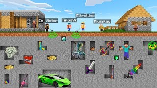 BUSCAMOS LOS TESOROS SECRETOS DE MINECRAFT 💎💰 MINIJUEGO BINGO EN MINECRAFT [upl. by Aria]