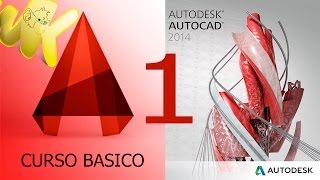 AutoCAD 2014 Tutorial descarga y conociendo la interfaz Curso Básico Español Capitulo 1 [upl. by Farrow]