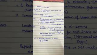 Magnesium Sulphate in 1minute Quick revision NICU neonatology pretermbaby [upl. by Attalanta534]