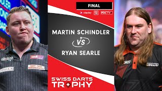 BRILLIANCE IN BASEL Martin Schindler vs Ryan Searle  2024 Swiss Darts Trophy [upl. by Yuht457]