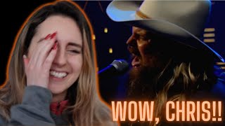 REACTION to Chris Stapleton  Tennessee Whiskey LIVE [upl. by Notsag]