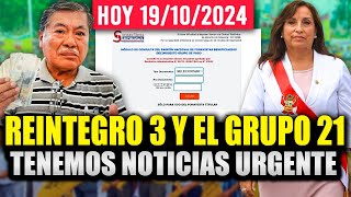 ¡Fonavistas reintegro 3 y el grupo 21 cobran juntos “DOBLE LINEAMIENTO” PARA SIGUIENTE PAGO [upl. by Nsaj385]