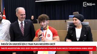 İnegöl’ün Geleceği İçin 5 Yıllık Plan Meclisten Geçti [upl. by Wojcik]