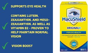 Macushield Original Capsules Tablets  Food Supplement for Healthy Eyes  Review [upl. by Nacul]