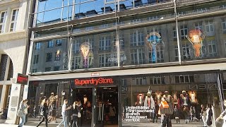 neu Superdry Flagship Store München Sendlingerstr eröffnete am 18102014 [upl. by Yorgen138]